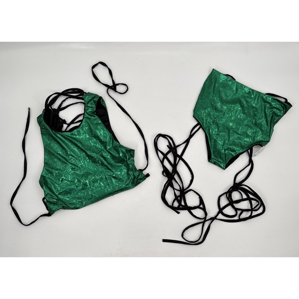 Womens Outfit Performances Dancewear Elastic Sets Nightclub Dance Shows Disco